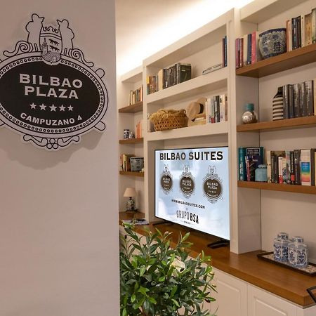 Bilbao Plaza Campuzano De Bilbao Suites, Elegante Y Centrico Eksteriør bilde