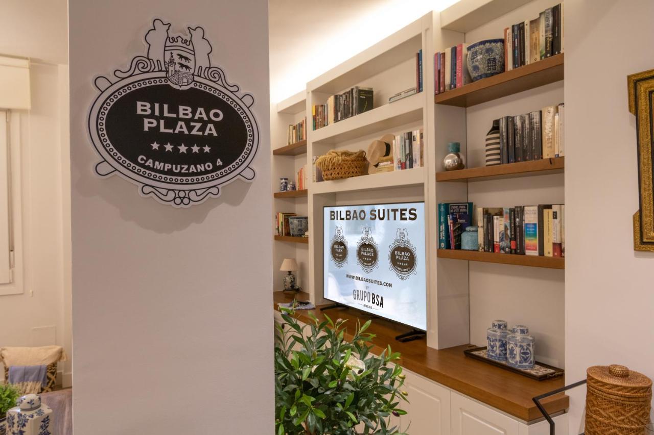 Bilbao Plaza Campuzano De Bilbao Suites, Elegante Y Centrico Eksteriør bilde