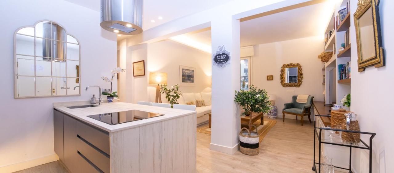 Bilbao Plaza Campuzano De Bilbao Suites, Elegante Y Centrico Eksteriør bilde